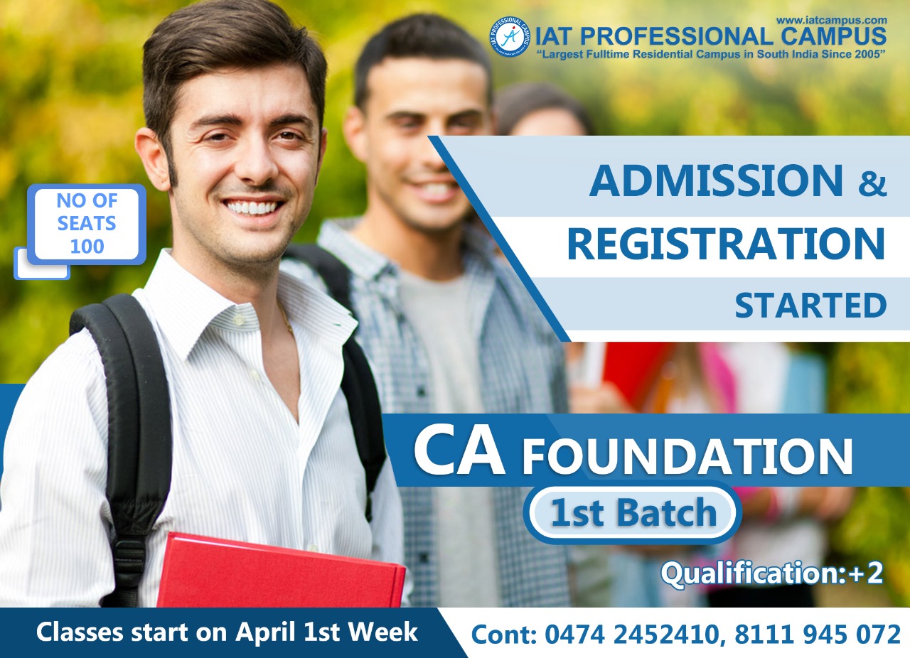 You are currently viewing CA Foundation First Batch 2019