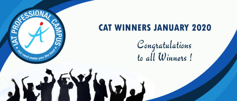 Read more about the article CAT WINNERS JANUARY 2020