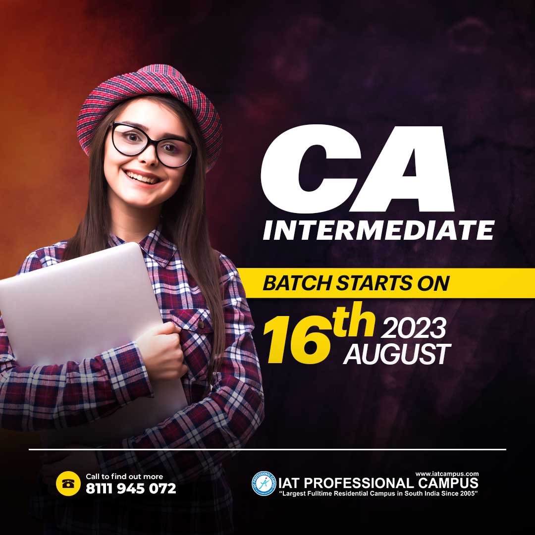 You are currently viewing CA Intermediate Batch 2023